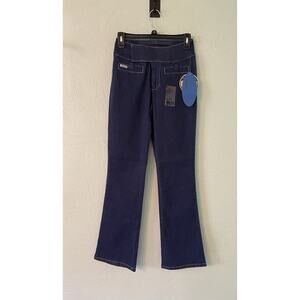 RVT Womens Boot Cut Blue Jeans 5/6 (24x31)